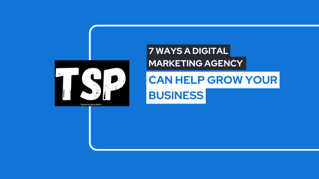 TSP on site 7 Ways a Digital Marketing Agency