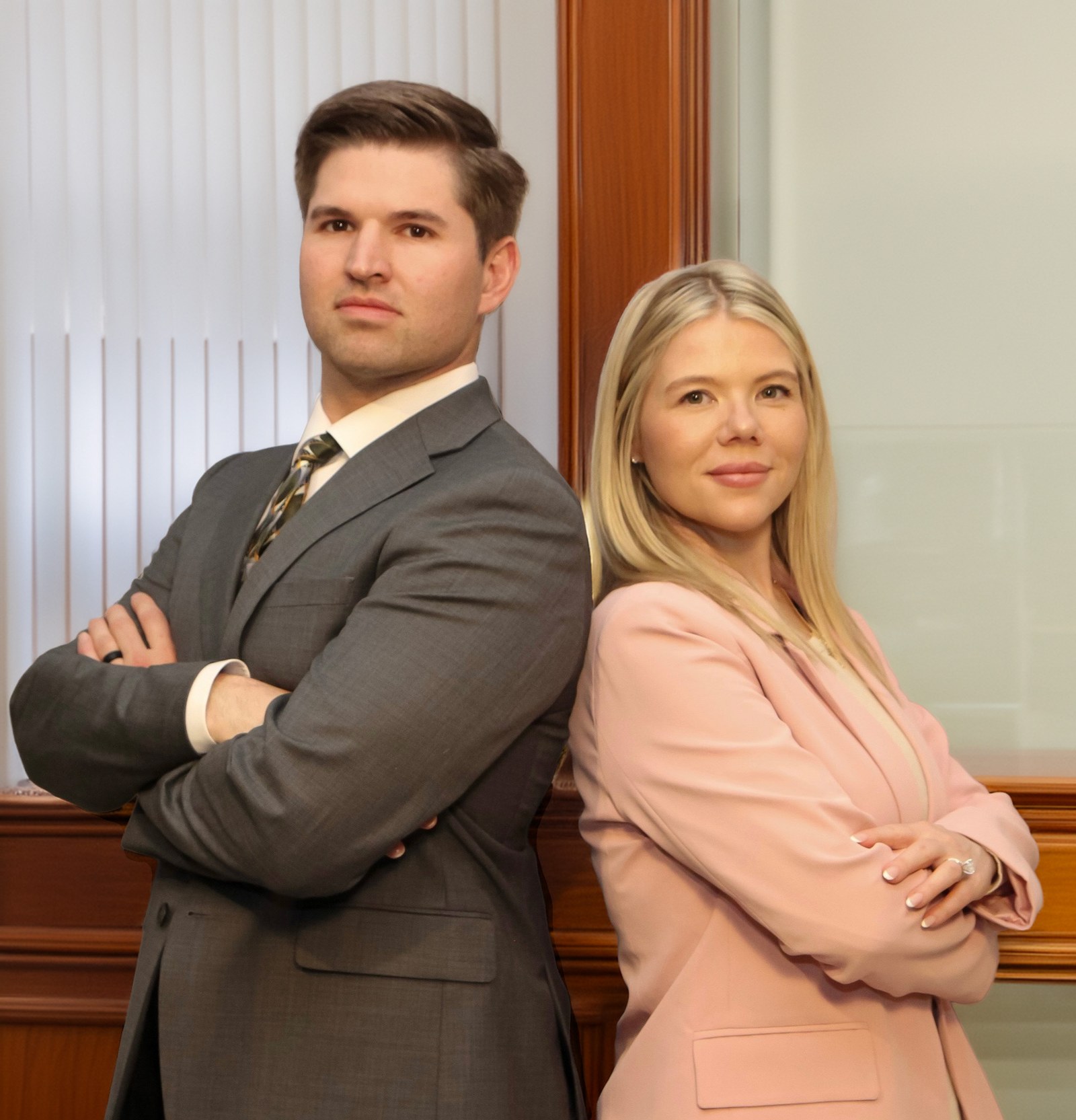 Attorneys Turner Henington and Samantha Lewis of Henington Lewis Law Firm in Austin