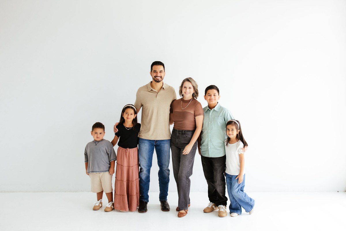 Joe Gallegos, CPA/CVA, and family of JAG CPA & Co in Houston