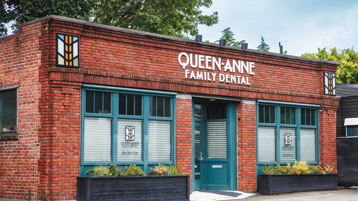 Queen Anne Family Dental storefront in Seattle