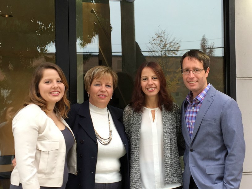 The Sound Northwest Tax Services accountants outside their Ballard office in Seattle