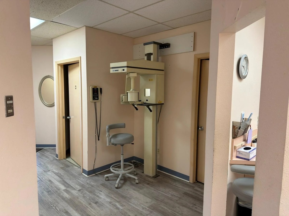 Treatment room at Stephen Family Dentistry in Dallas, Texas