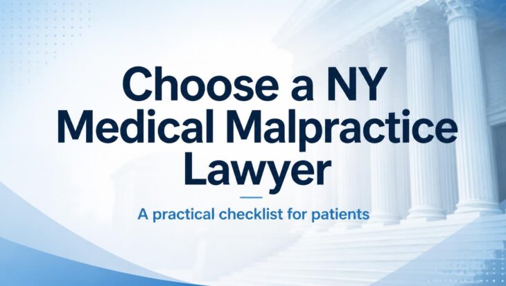 Choose a NY Medical Malpractice Lawyer