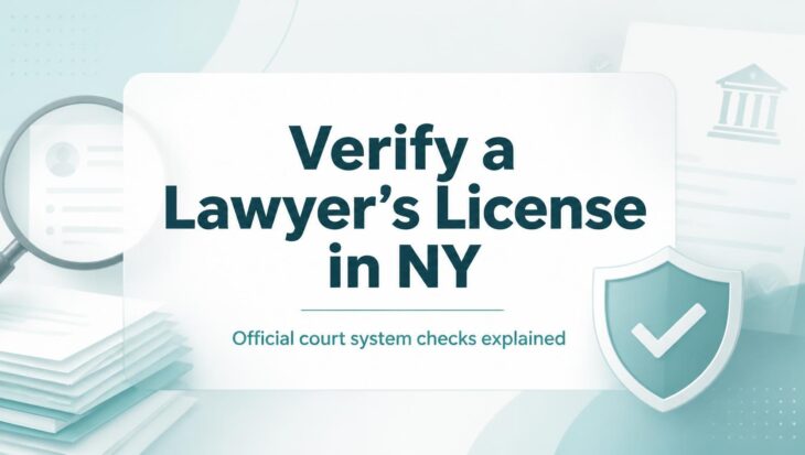 Verify a Lawyer License in New York