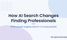 How AI search changes how people find local professionals