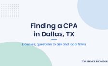 How to find a CPA in Dallas, Texas guide cover