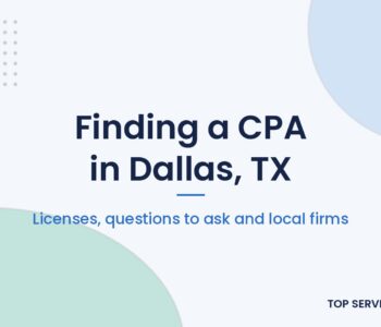 How to find a CPA in Dallas, Texas guide cover
