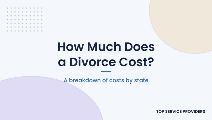 How much a divorce costs, broken down by state