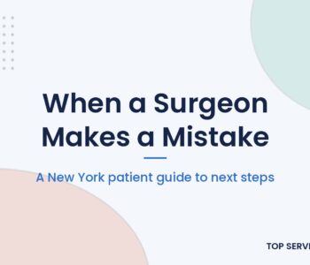What happens if a surgeon makes a mistake in New York patient guide cover