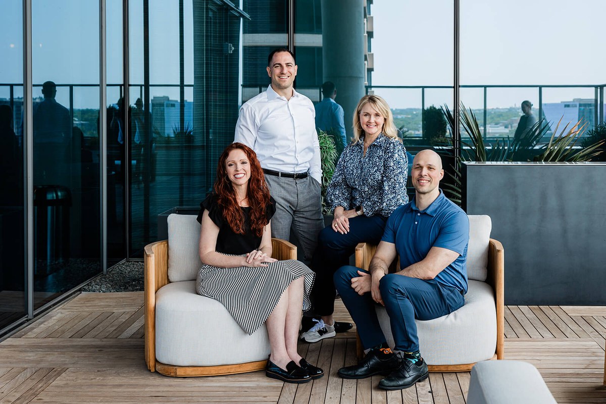 Walker Glantz CPA team at their Austin office