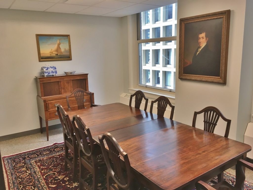 Conference room at Witt Law, P.C. in downtown Chicago